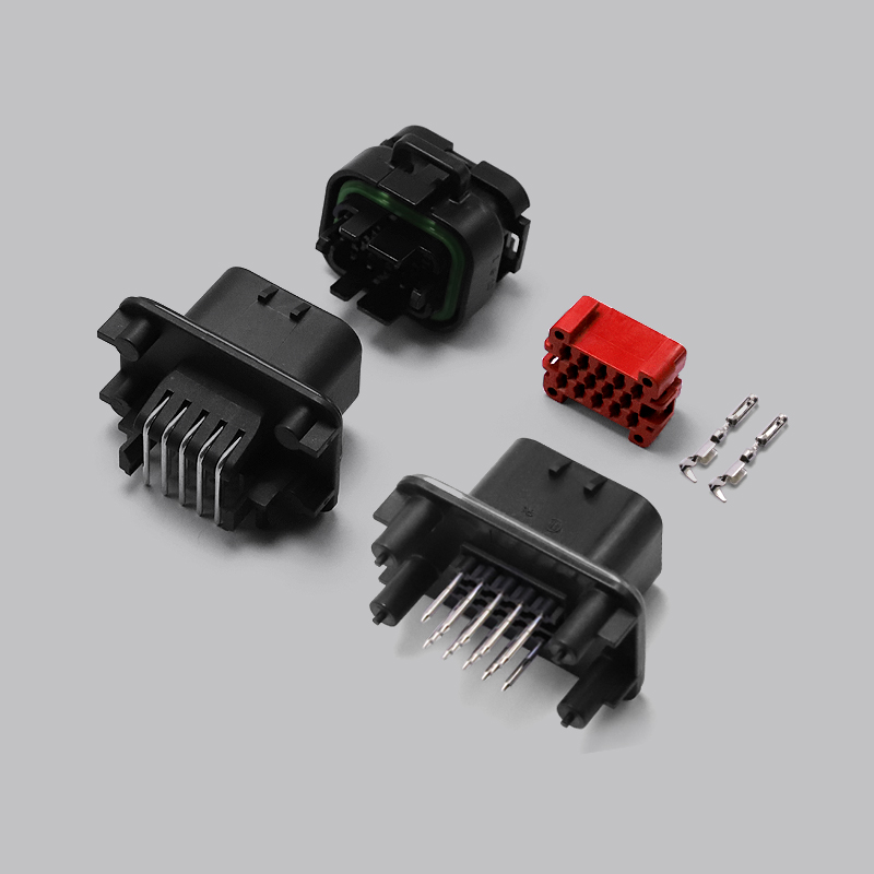 KR4004 Series AMPSEAL 14 Pin Automotive Connectors