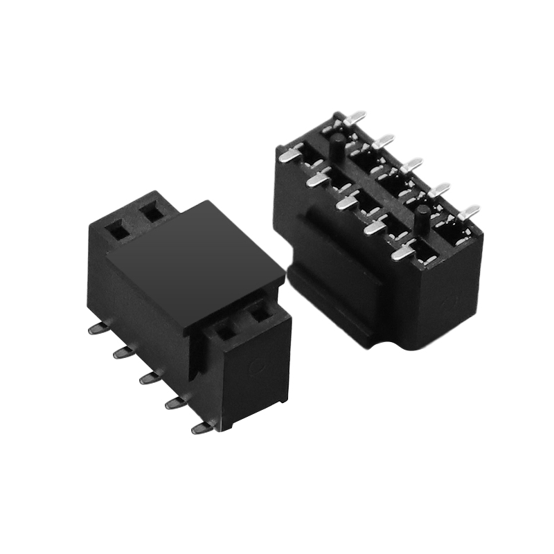 KR2542 Series Dual Row SMT Straight Female Header H=7.1
