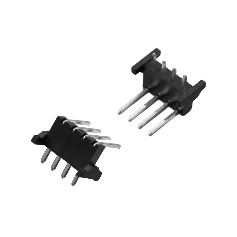 KR2542 Series Single Row DIP Right Angle Pin Header H=6.38