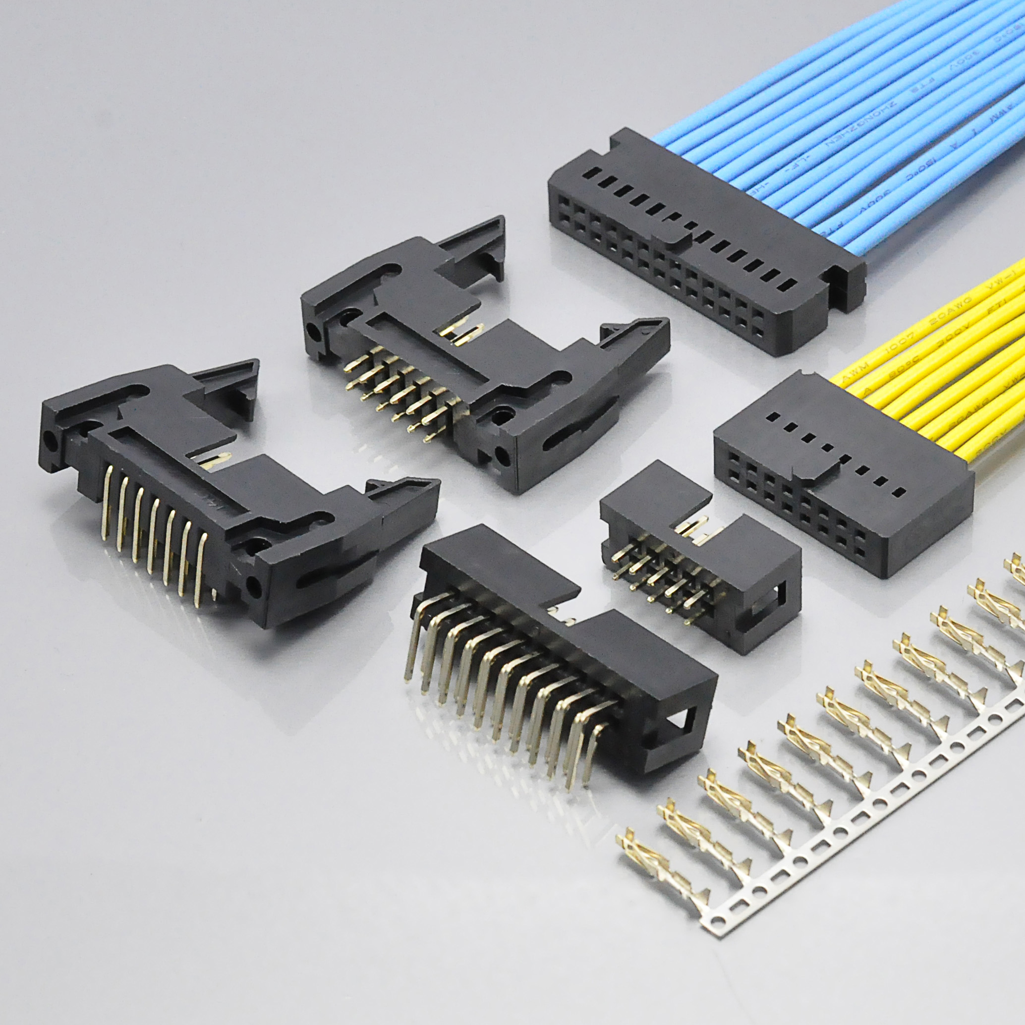 KR2545 Series Box Header 2.54 Wire to Bo